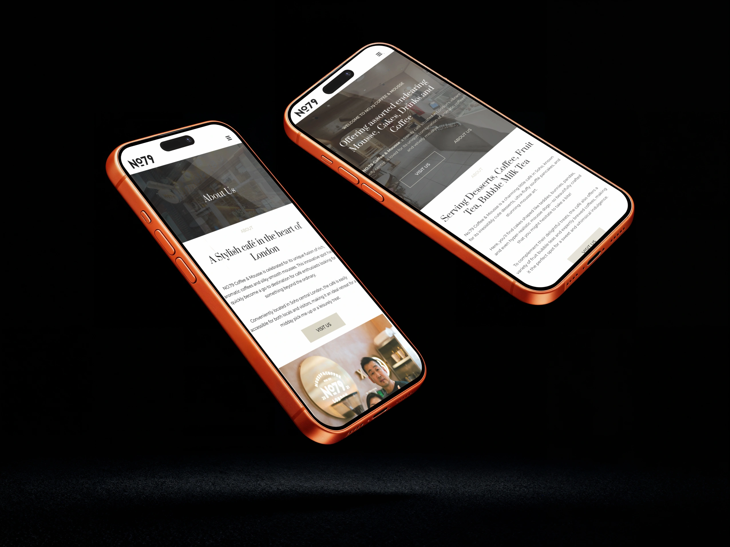 Mobile Design for Number 79 London