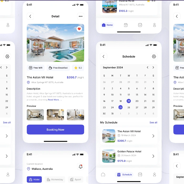 Property Mobile Design Responsive Mockup